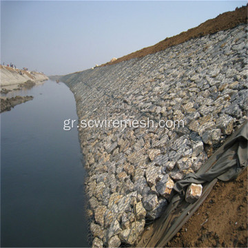 Gabion Wire Mesh καλάθια για κυματοθραύστη